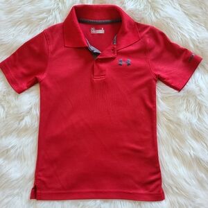 Boys Under Armor polo Sz 5